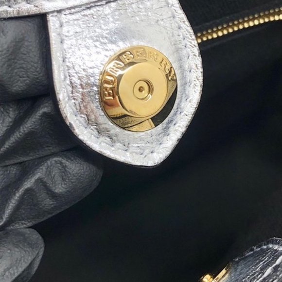 NWT BURBERRY LEATHER HOUSE CHECK BANNER DERBY MEDIUM TOTE BAG - Picture 10 of 13